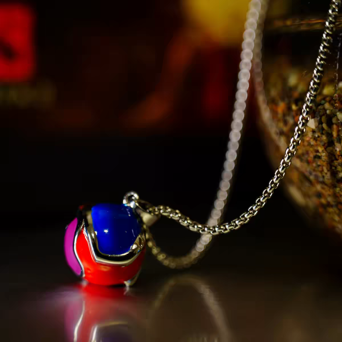 Soul Booster Relic - Handcrafted 925 Silver with Enamel