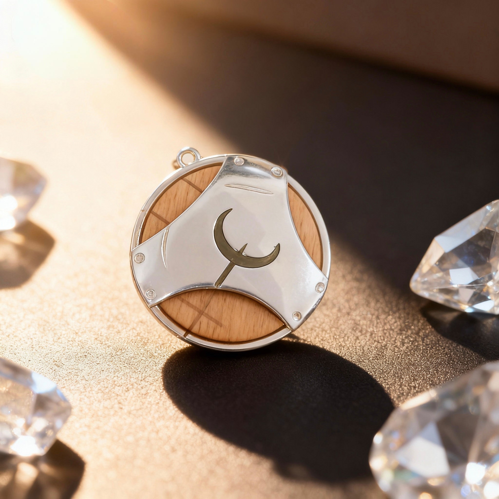 Dota 2 Poor Man’s Shield 925 Sterling Silver Pendant | Lane Survival Icon | Nostalgia Piece