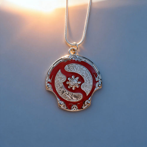 Dota 2 Aegis of the Champions 925 Sterling Silver Pendant & Necklace - The Ultimate Immortal Relic